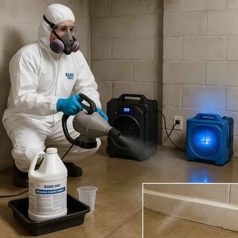 Sanitization and Odor Removal process in Greenwood, DE